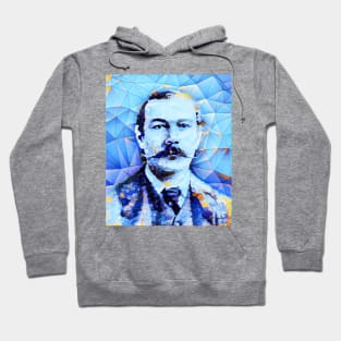 Arthur Conan Doyle Portrait | Arthur Conan Doyle Artwork | Arthur Conan Doyle Painting 10 Hoodie